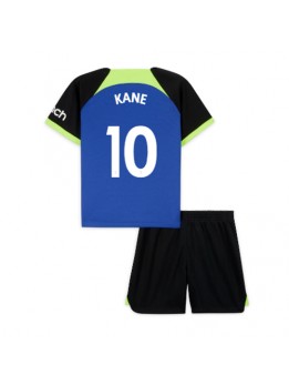 Tottenham Hotspur Harry Kane #10 Auswärts Trikotsatz für Kinder 2022-23 Kurzarm (+ Kurze Hosen)